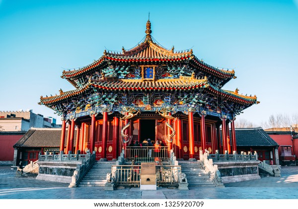 A scenic view of shenyang_imperial_palace_heritage