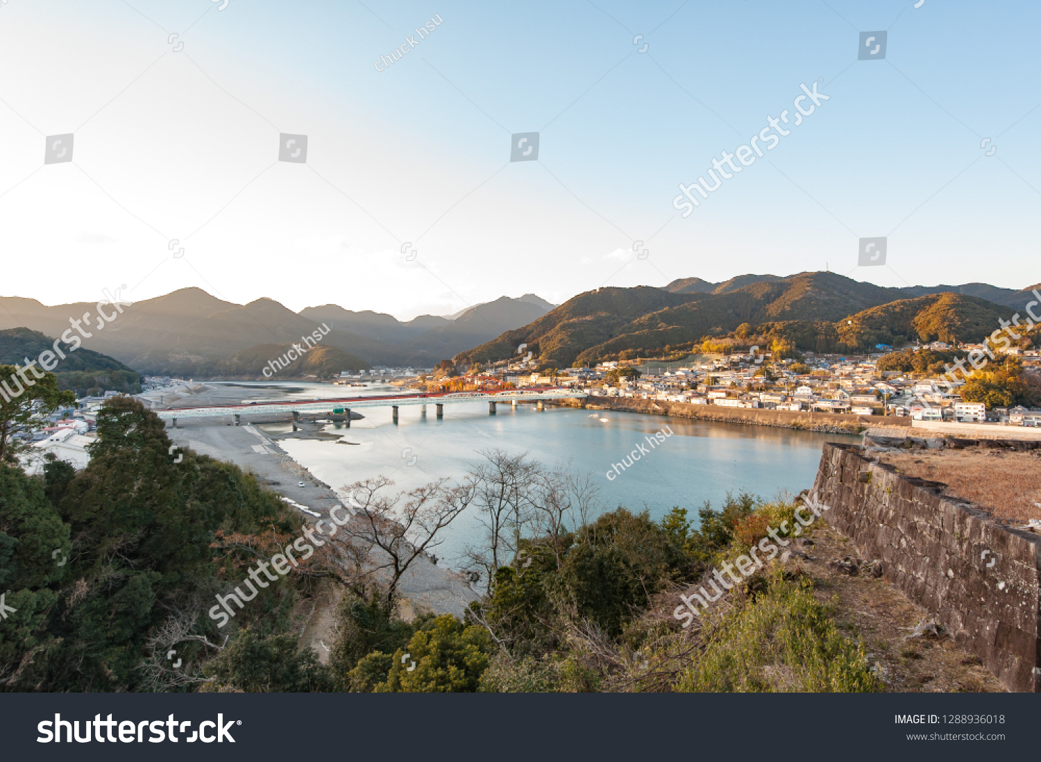 A scenic view of Shiyu Ruins