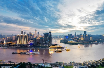 A scenic view of shouchun city site