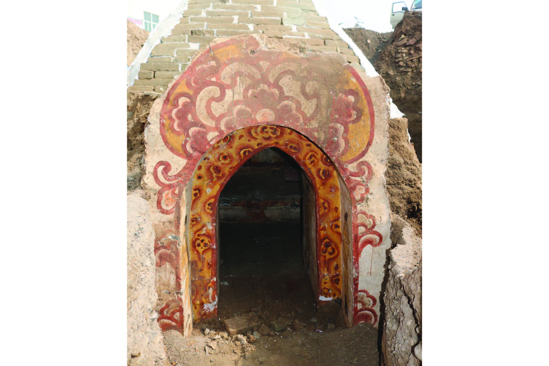 A scenic view of shuangguantang_song_dynasty_tombs