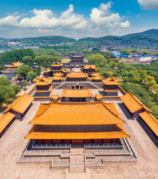 A scenic view of shuicheng_three_kingdoms_town_scenic_area