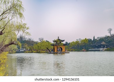 A scenic view of slender west lake