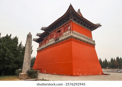 A scenic view of Song Dynasty Tombs