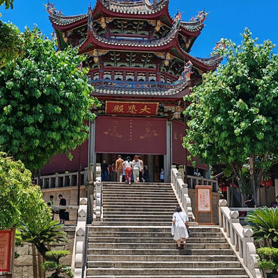 A scenic view of south putuo temple