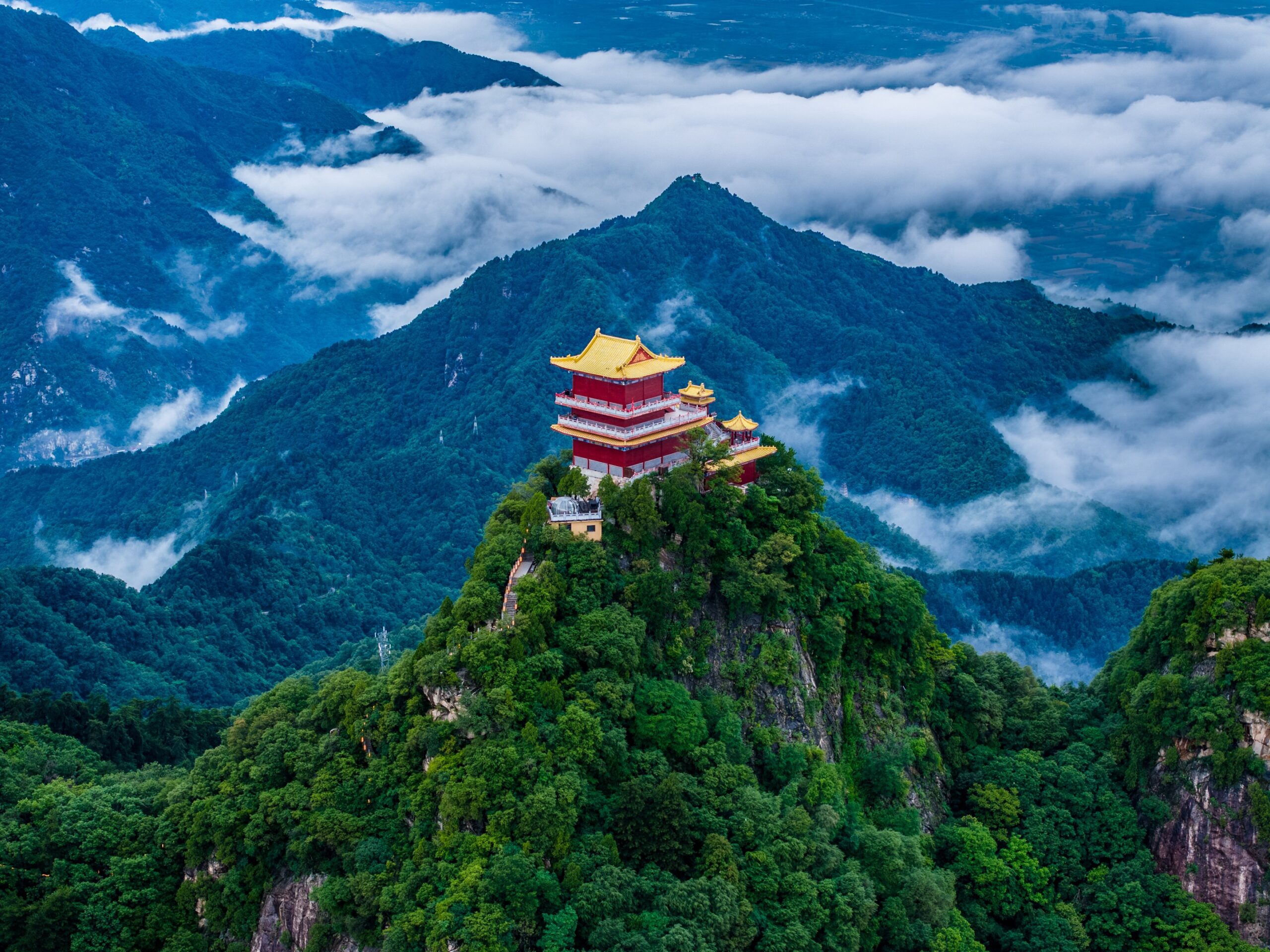 A scenic view of south_wutai_scenic_area