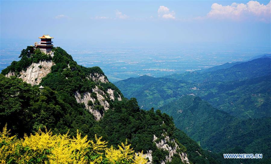 A scenic view of south_wutai_scenic_area