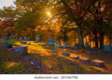 A scenic view of spring and autumn tombs