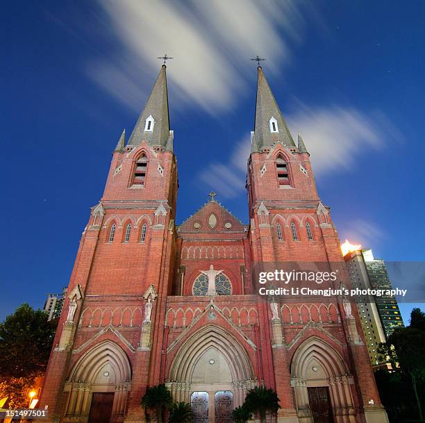 A scenic view of st_ignatius_cathedral_xujiahui