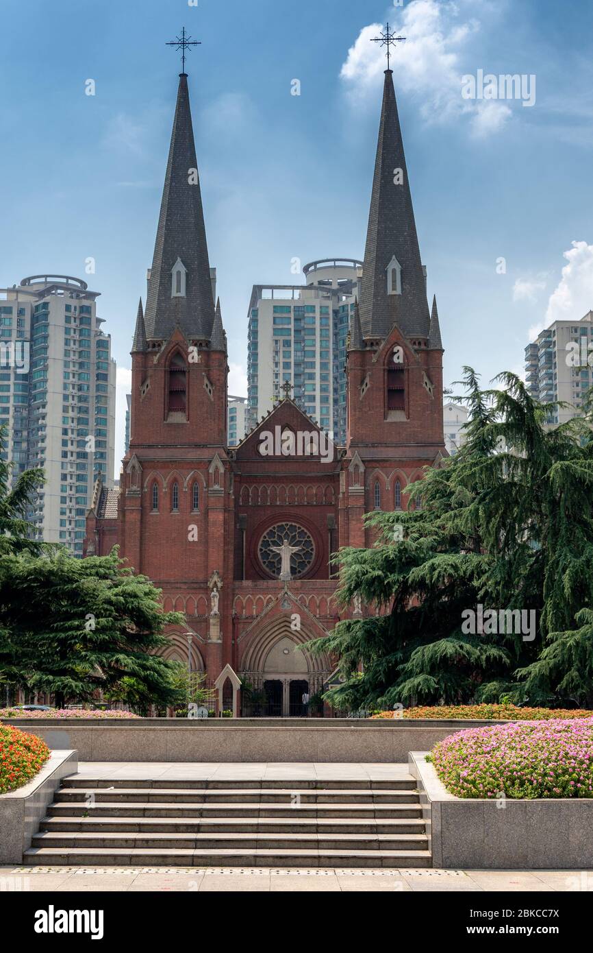 A scenic view of st_ignatius_cathedral_xujiahui