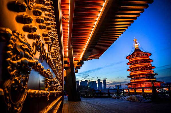 A scenic view of sui_dynasty_and_tang_dynasty_changan_city_ruins