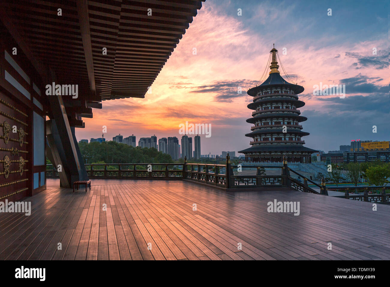 A scenic view of sui_dynasty_and_tang_dynasty_changan_city_ruins