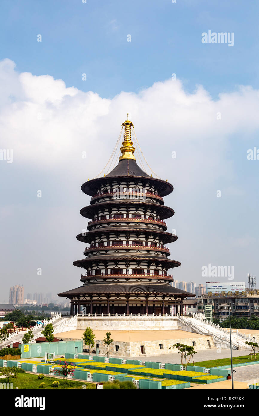 A scenic view of sui_dynasty_and_tang_dynasty_changan_city_ruins