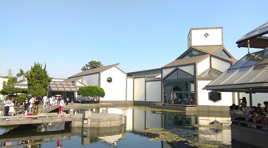 A scenic view of suzhou museum