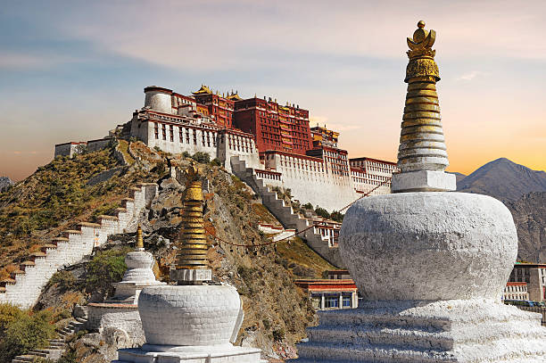 A scenic view of taer_monastery_heritage