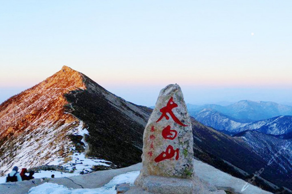 A scenic view of taibai_mountain_tourism_scenic_area