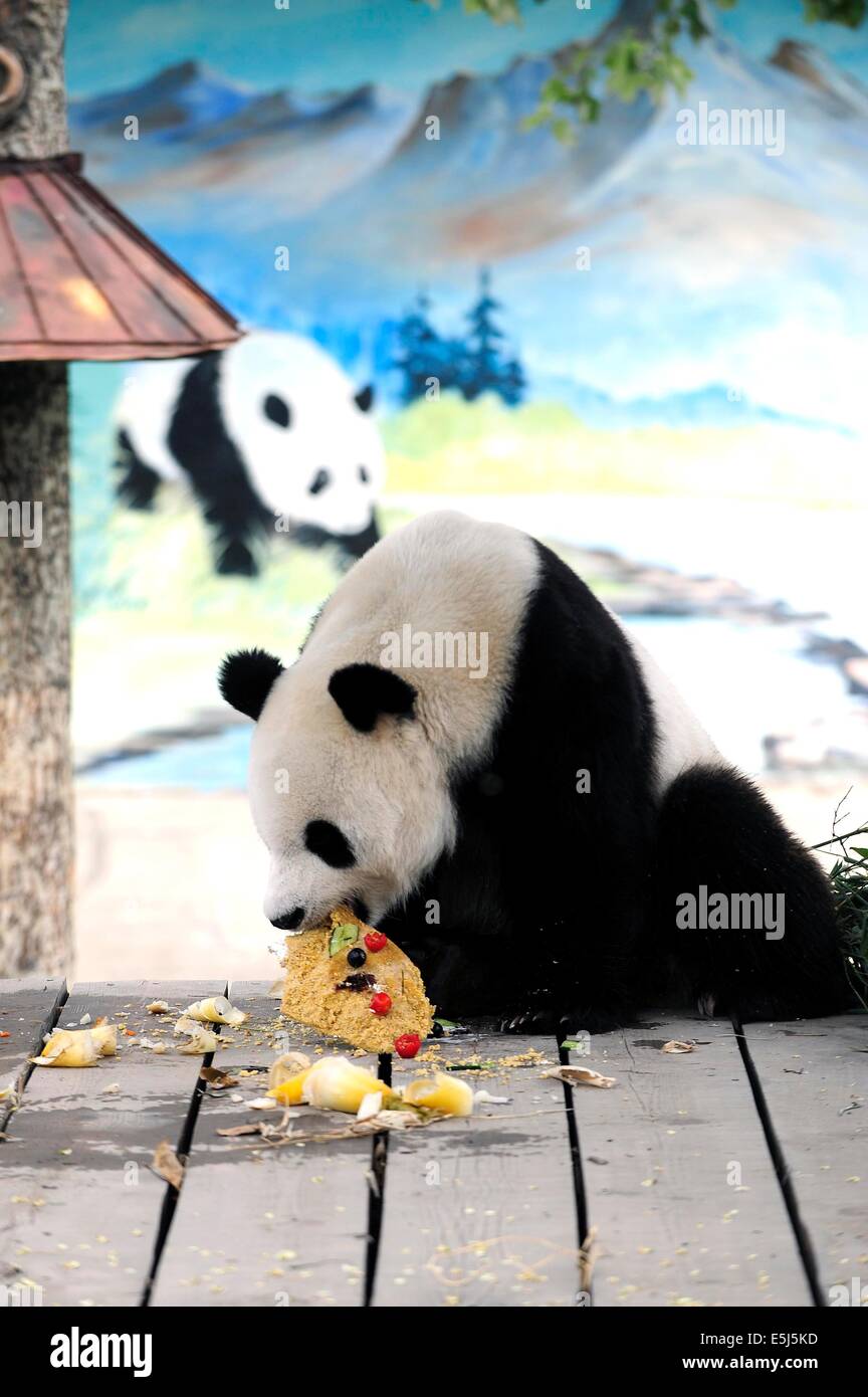 A scenic view of Taiyuan Zoo