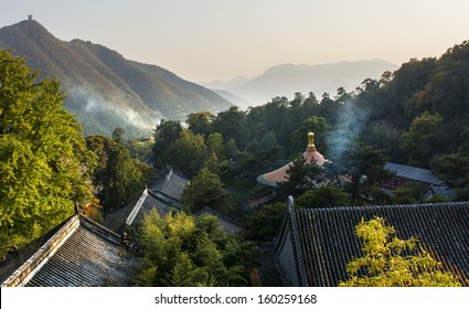 A scenic view of tanzhe_temple