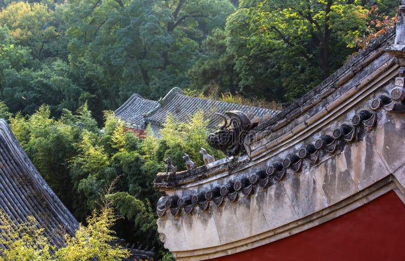 A scenic view of tanzhe_temple