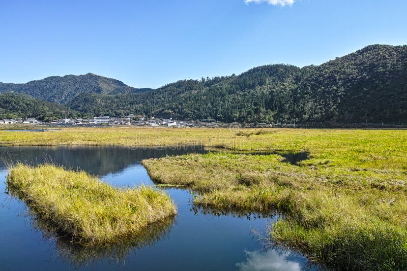 A scenic view of tengchong beihai wetland