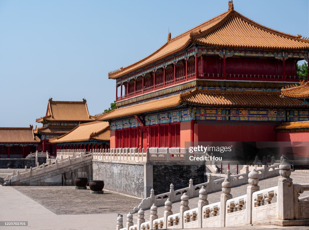 A scenic view of the_forbidden_city