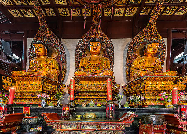 A scenic view of the_jade_buddha_temple