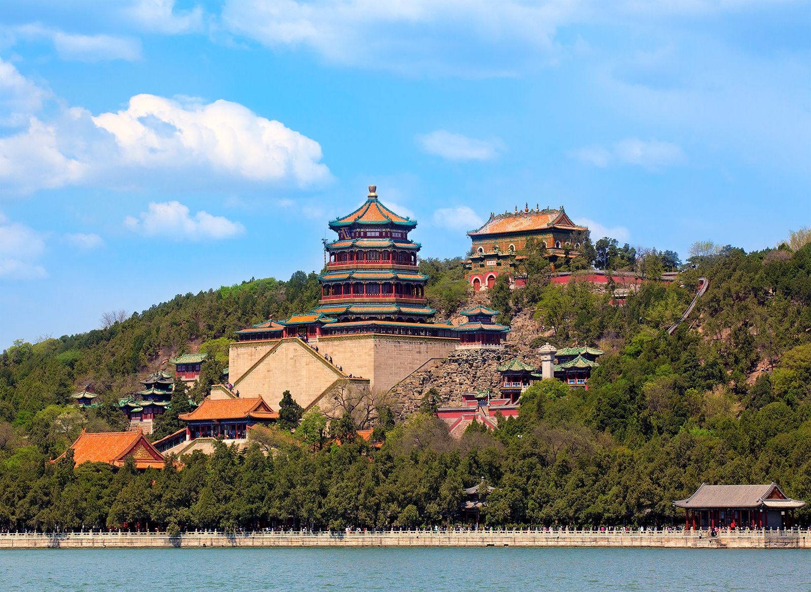 A scenic view of the_summer_palace