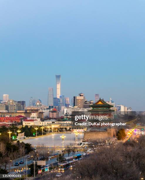 A scenic view of tiananmen_square_architectural_complex