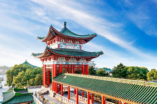 A scenic view of tiananmen_square_architectural_complex