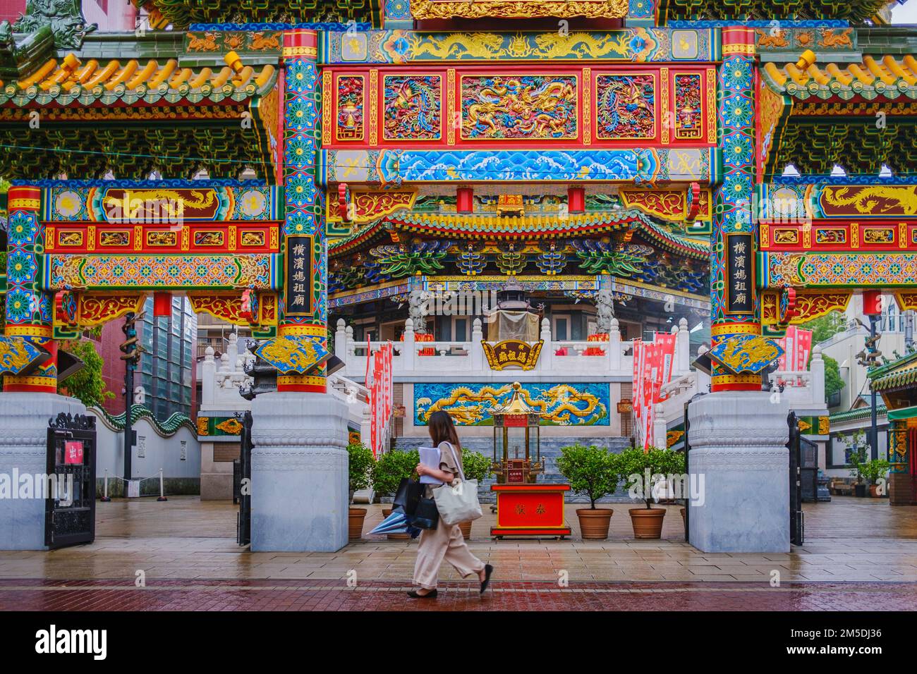 A scenic view of tianhou temple