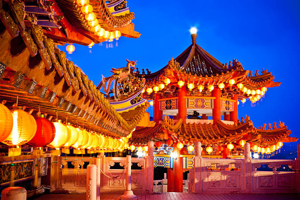 A scenic view of tianhou temple