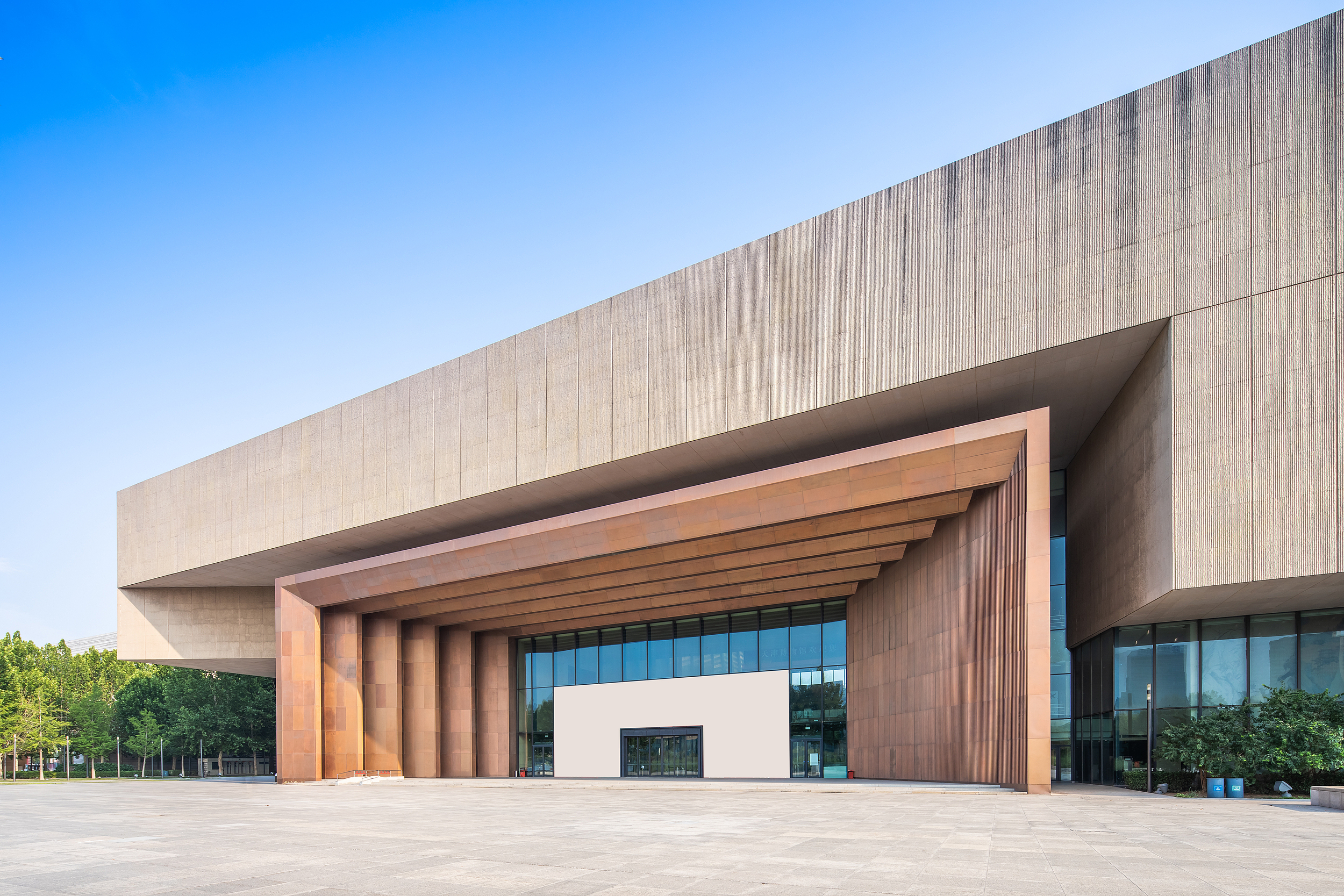 A scenic view of tianjin_museum