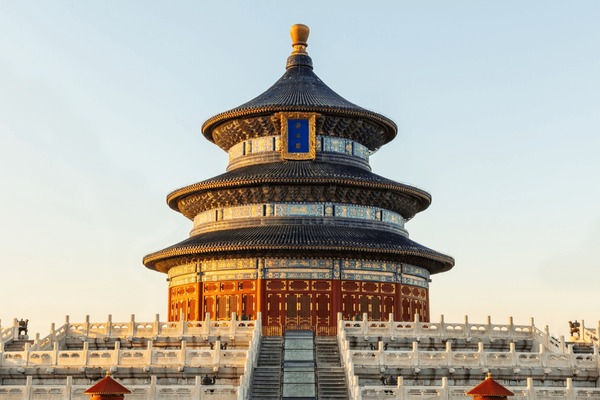 A scenic view of tianning temple