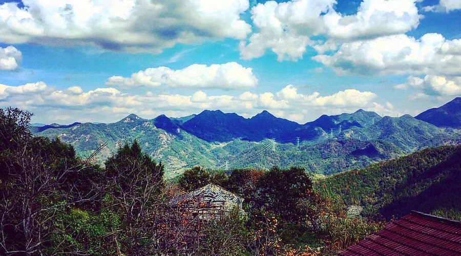 A scenic view of tiantai mountain mianyang
