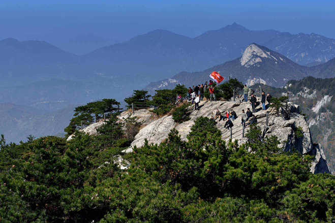 A scenic view of tiantangzhai