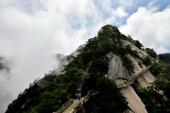 A scenic view of tiantangzhai