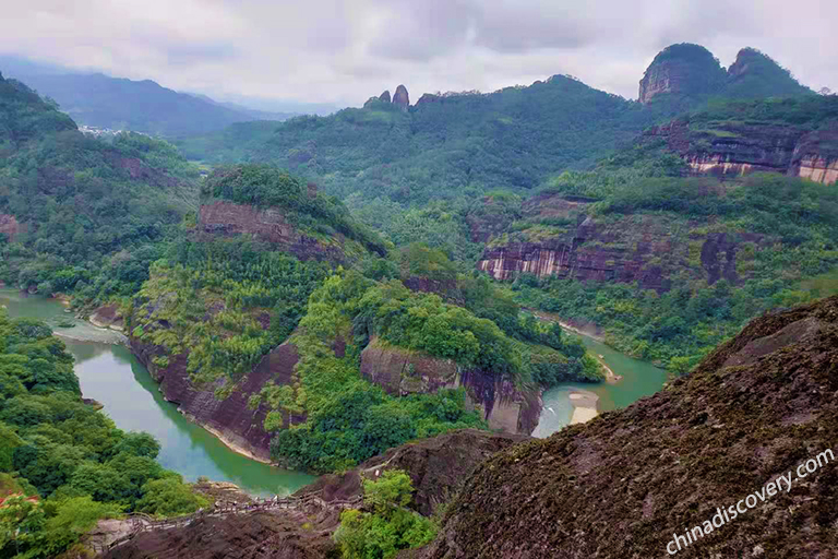 A scenic view of tianyou peak
