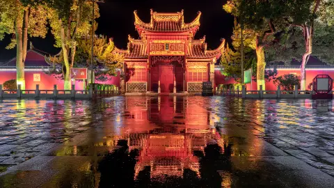 A scenic view of tongcheng school sites
