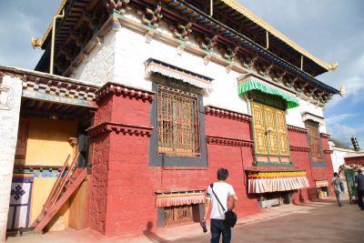 A scenic view of tradruk temple