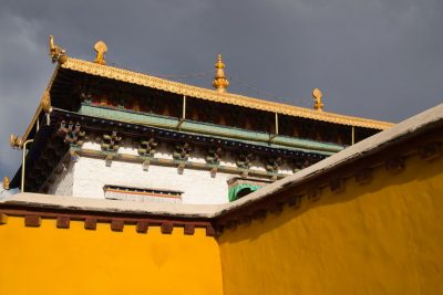 A scenic view of tradruk temple