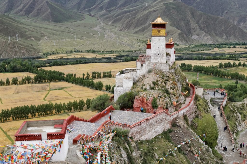 A scenic view of tradruk temple