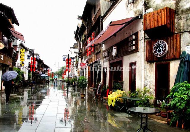 A scenic view of tunxi old street
