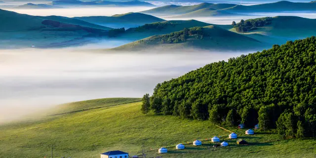 A scenic view of ulan_butong_grassland