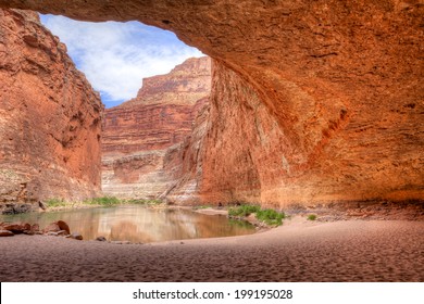 A scenic view of Underground Grand Canyon