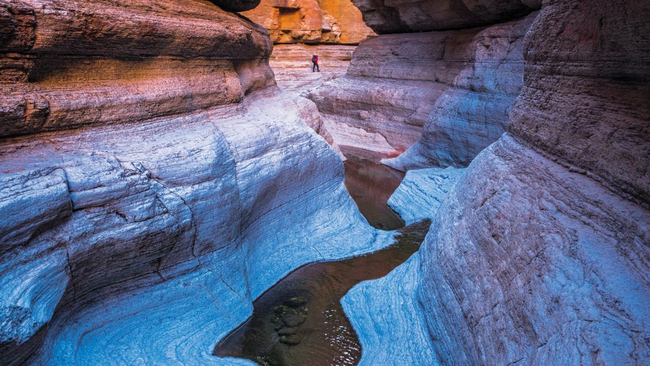 A scenic view of Underground Grand Canyon