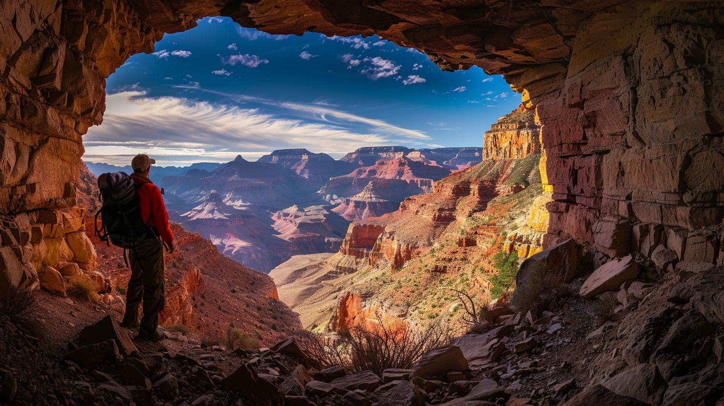 A scenic view of Underground Grand Canyon