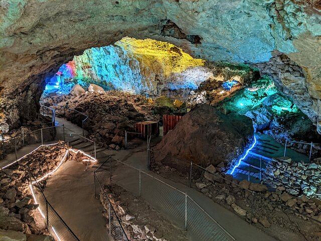 A scenic view of Underground Grand Canyon