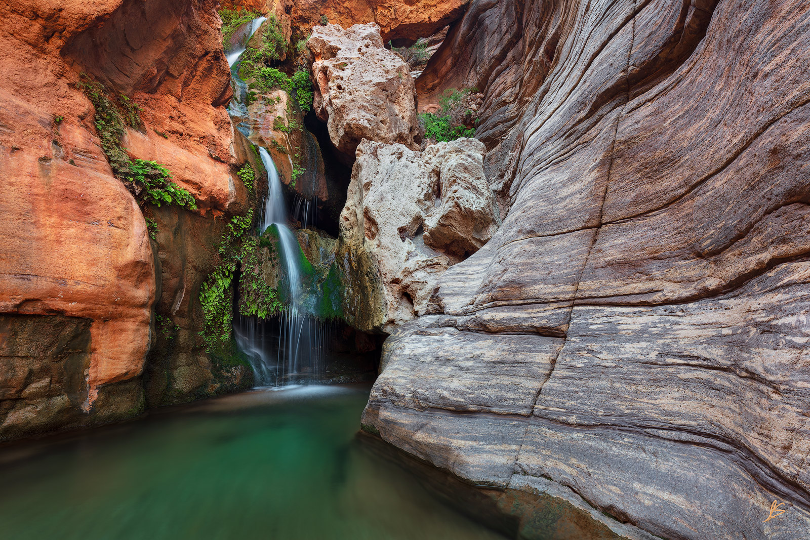 A scenic view of Underground Grand Canyon