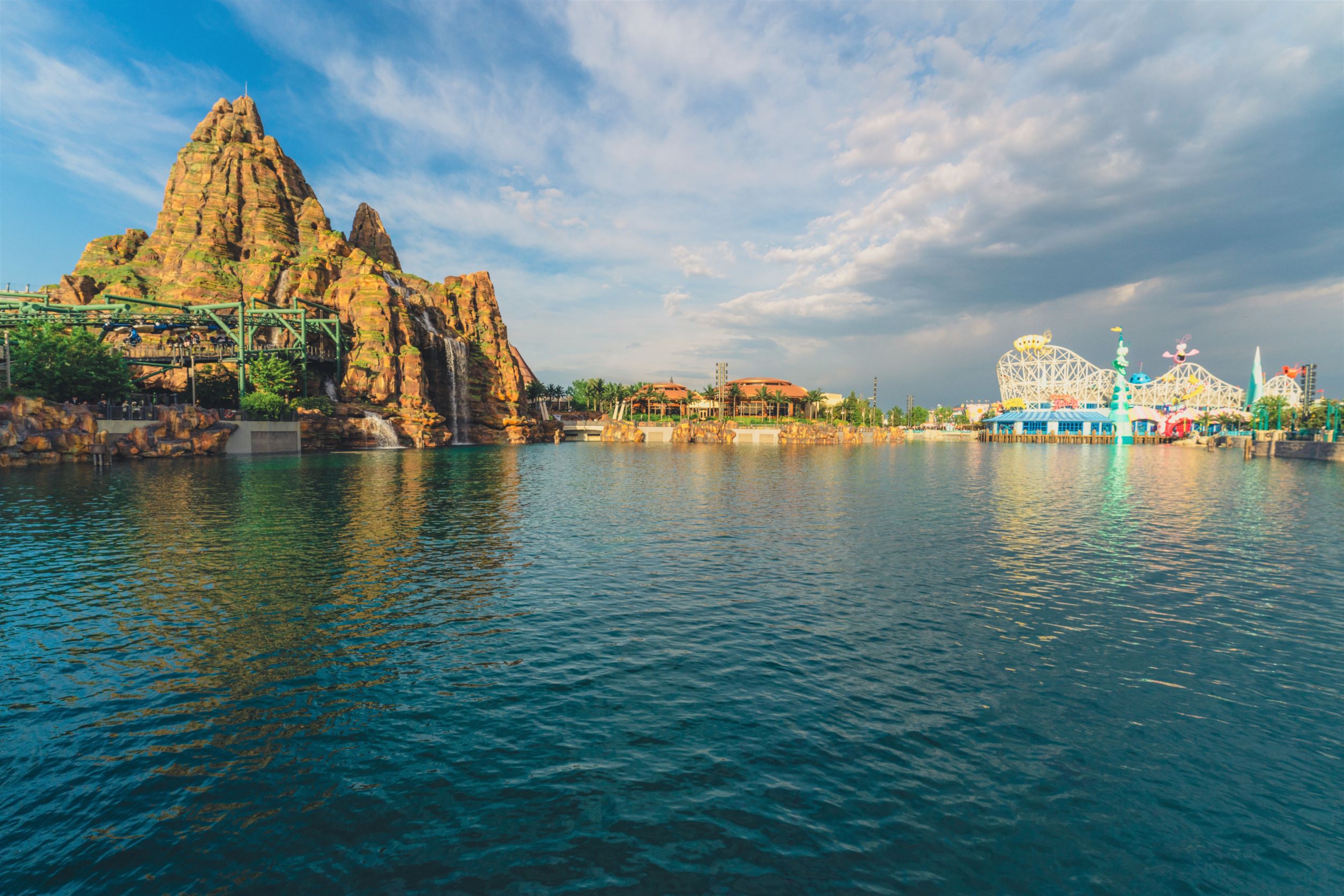 A scenic view of universal_beijing_resort