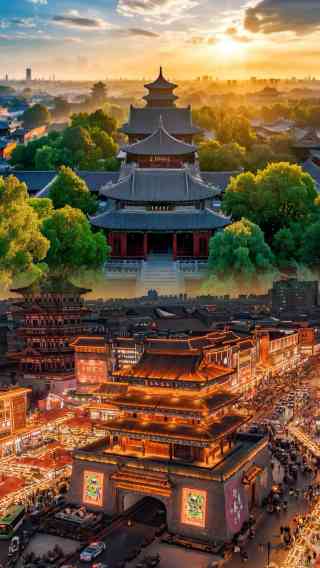 A scenic view of Wang Cheng Gang Ruins At Dengfeng