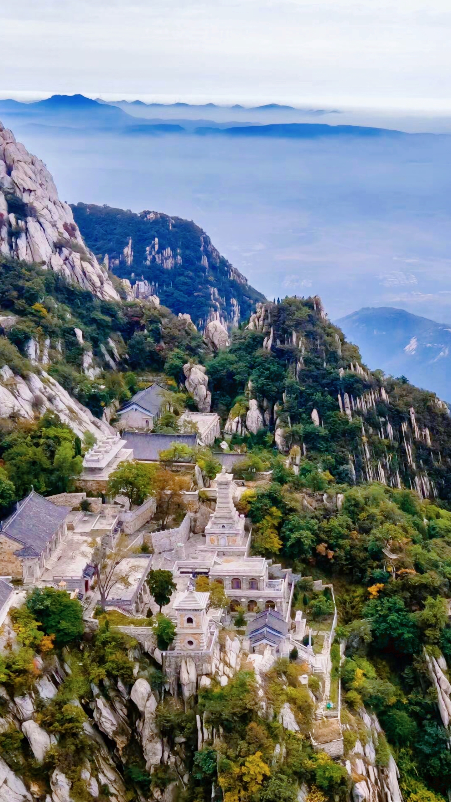 A scenic view of Wang Cheng Gang Ruins At Dengfeng
